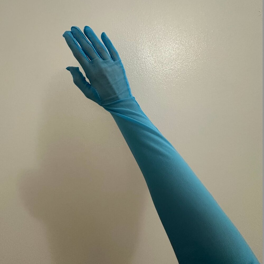 New - Women Long Gloves Opera Party - Picture 4 of 5